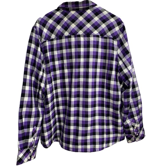 Fleece Lined Flannel - Picture 8 of 10